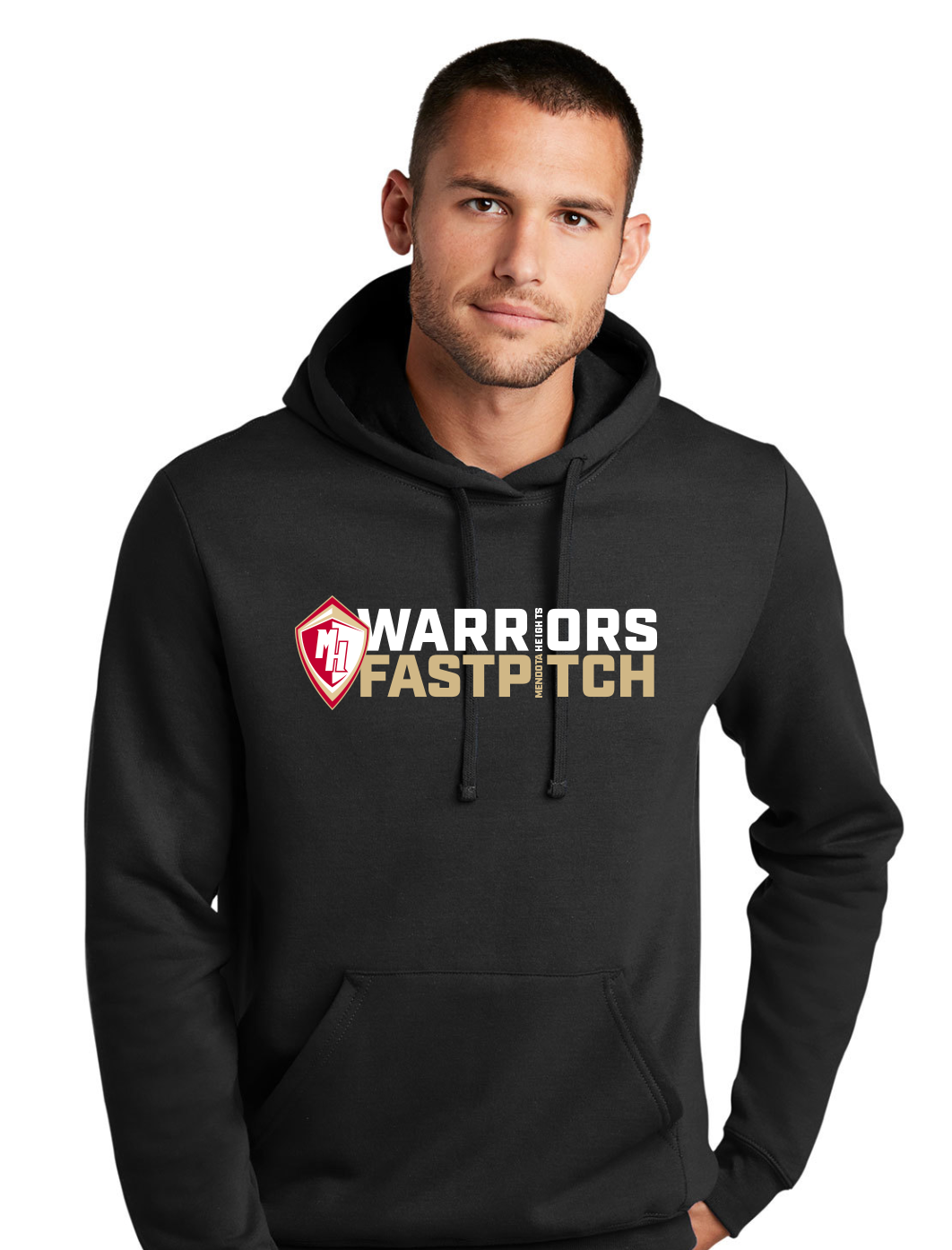 MH Fastpitch Black Hoodie – Mens – Loudly