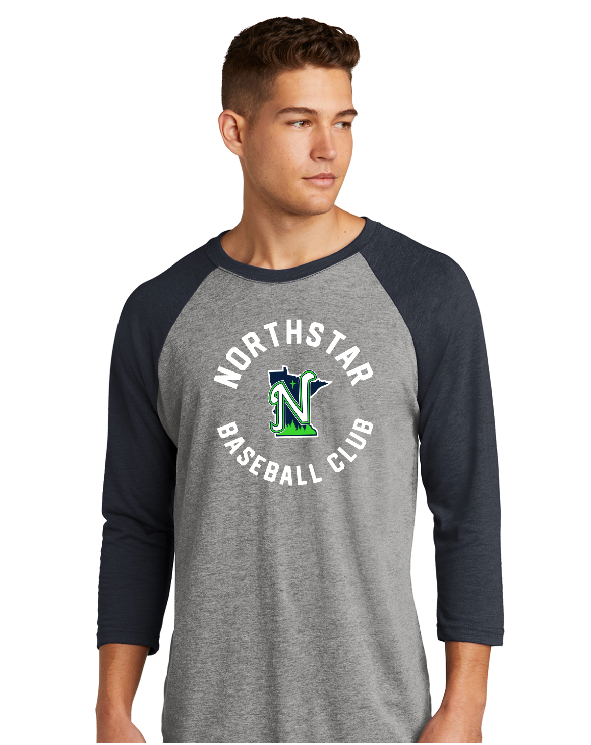 Northstar Baseball Club Raglan 3/4 Sleeve – Loudly